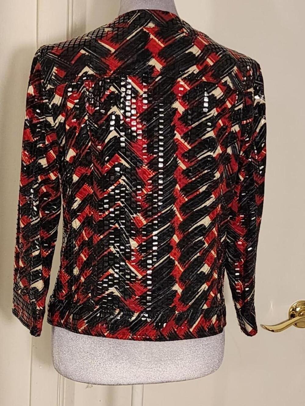 Ruby Rd. Women's Multi and Red Blous - Picture 5 of 6